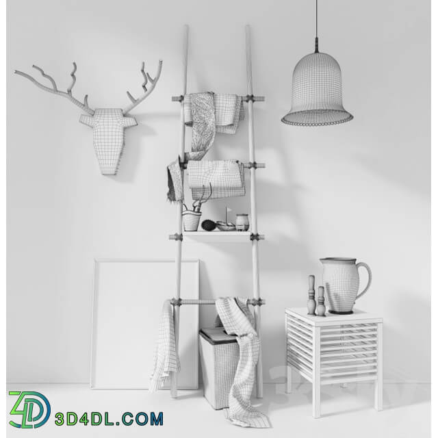 Bathroom accessories - decor san site _ Ladder-hanger