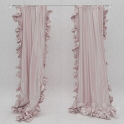 Curtain - Shabby Chic Curtain 