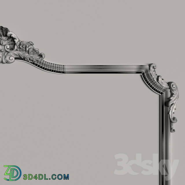 Decorative plaster - Decorative mirror _4