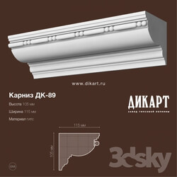 Decorative plaster - DK-89_105x115mm 