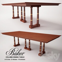 Table - BAKER COLUMN TABLE 