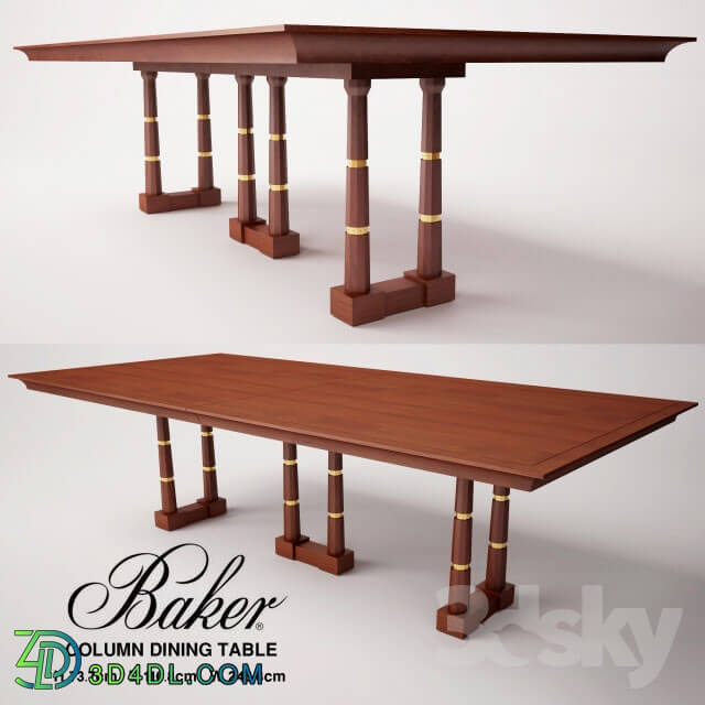 Table - BAKER COLUMN TABLE