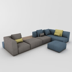 Sofa - corner sofa 