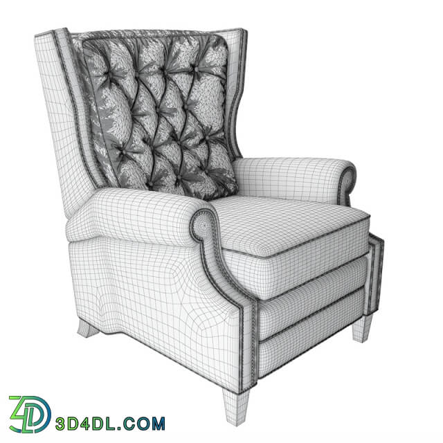 Arm chair - Armchair Hooker Furniture Balmoral Blair Recliner