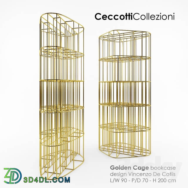 Other - Golden Cage _Ceccotti_ _90x70x200_