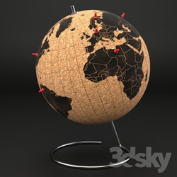 Other decorative objects - Cork globe 