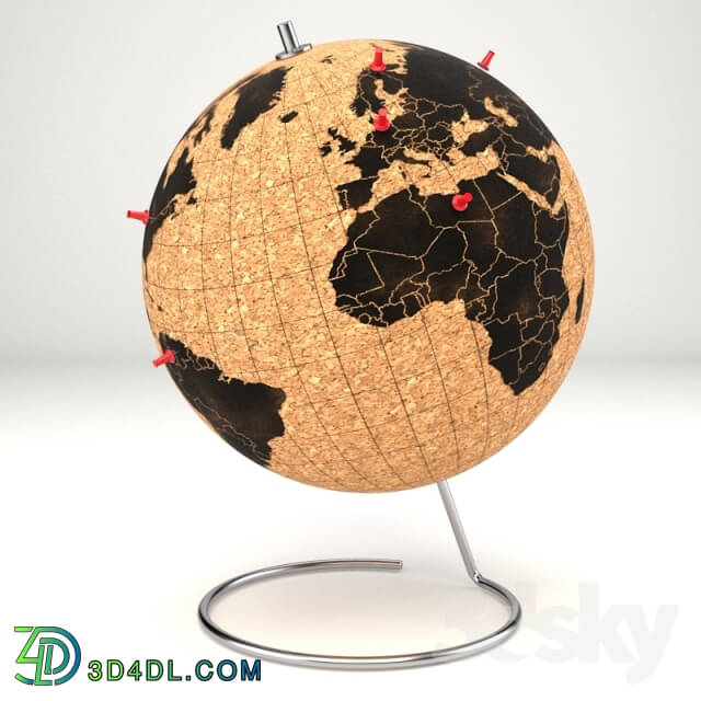 Other decorative objects - Cork globe