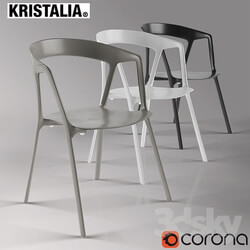 Chair - Chair Kristalia Compas 