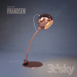 Table lamp - Frandsen Ball Desk Lamp in Copper 