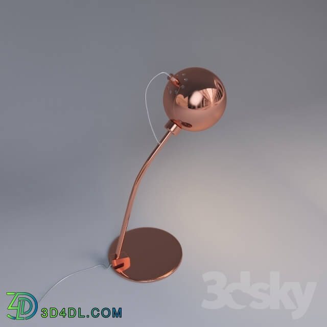 Table lamp - Frandsen Ball Desk Lamp in Copper