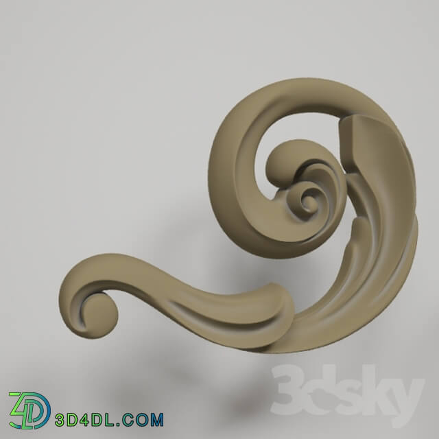 Decorative plaster - pattern