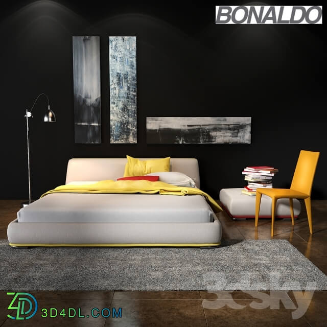 Bed - Bonaldo Amos bed