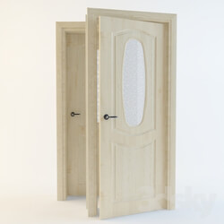 Doors - Door oak pine 