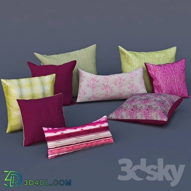 Pillows - Pillows with fabrics Harlequin