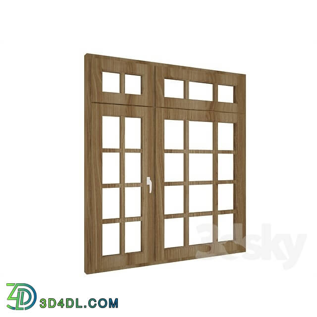 Windows - wooden window