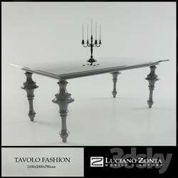 Table - Dining table TAVOLO FASHION_ LUCIANO ZONTA 