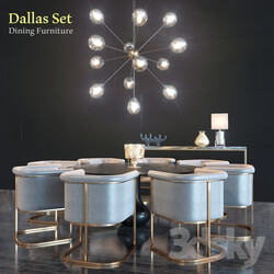 Table _ Chair - Dallas Set 