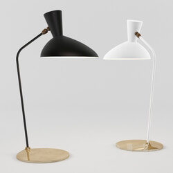 Table lamp - Austen large offset lamp 