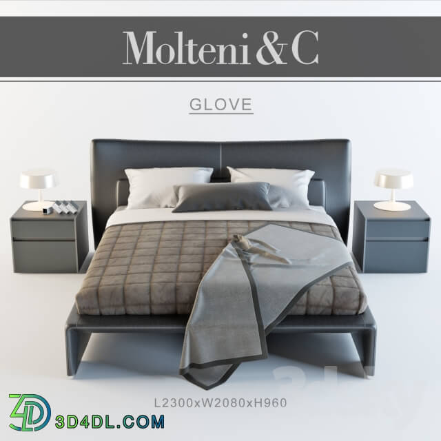 Bed - Molteni_Glove