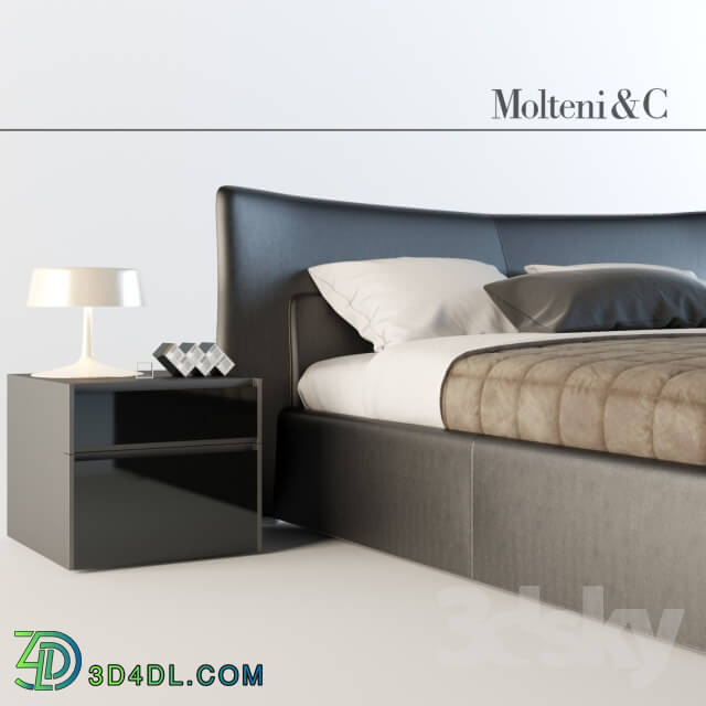 Bed - Molteni_Glove