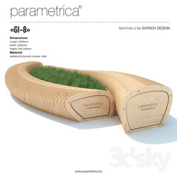 Other architectural elements - The parametric bench _Parametrica Bench GI-8_ 