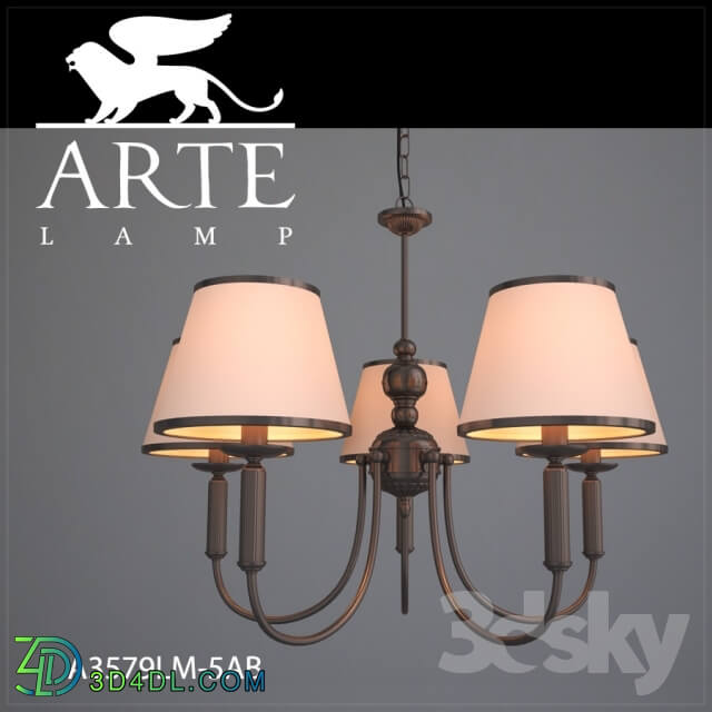 Ceiling light - Chandelier ArteLamp A3579LM-5AB