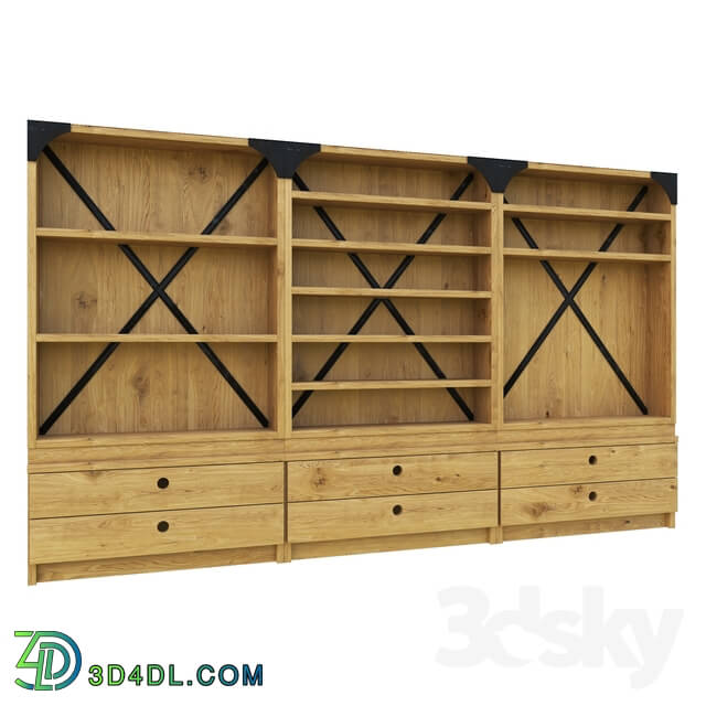 Wardrobe _ Display cabinets - Cabinet_ shelving