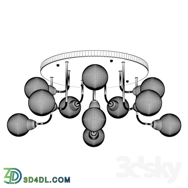 Ceiling light - Divinare Dallas 3360Q15 PL-11 OM