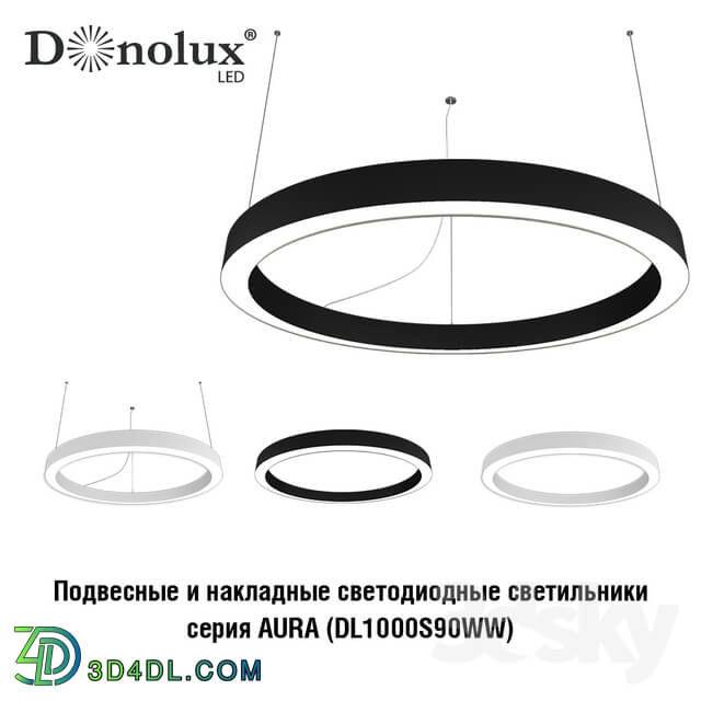 Ceiling light - Suspended _ Surface mounted LED lamp Donolux DL1000S90WW