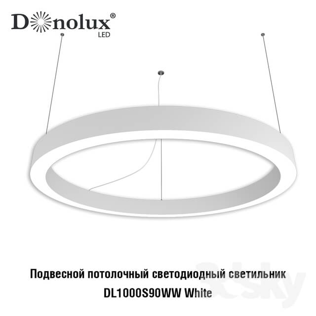 Ceiling light - Suspended _ Surface mounted LED lamp Donolux DL1000S90WW