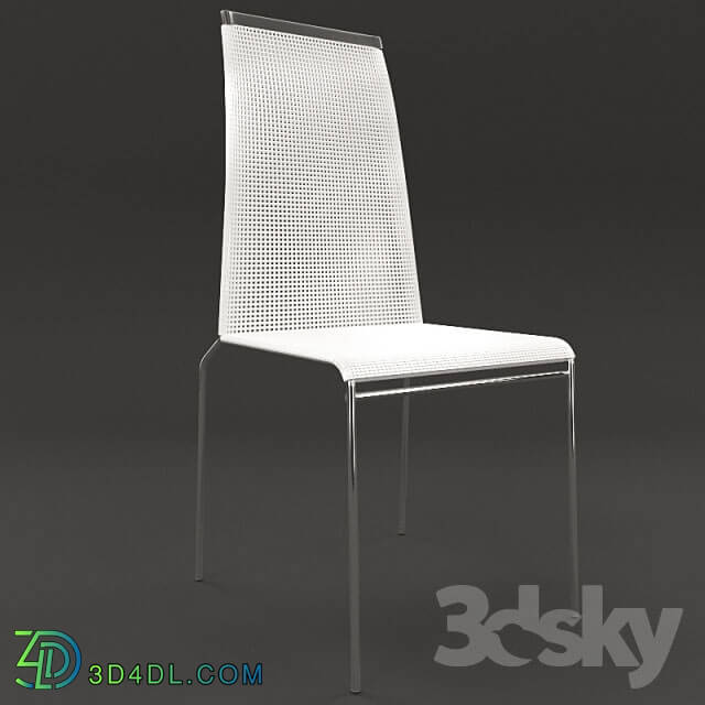 Chair - WEB HIGH metalowe krzesło