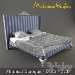 Bed - 42205 Letto - Bed-Minimal baroque-Modenese Gastone 