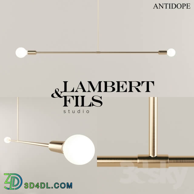 Ceiling light - Lambert _amp_ Fils Antidope Lamp