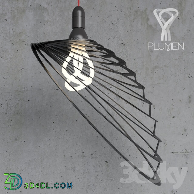 Ceiling light - Plumen designer Lamp shade