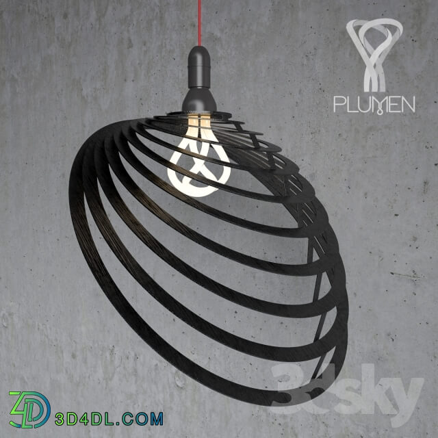 Ceiling light - Plumen designer Lamp shade