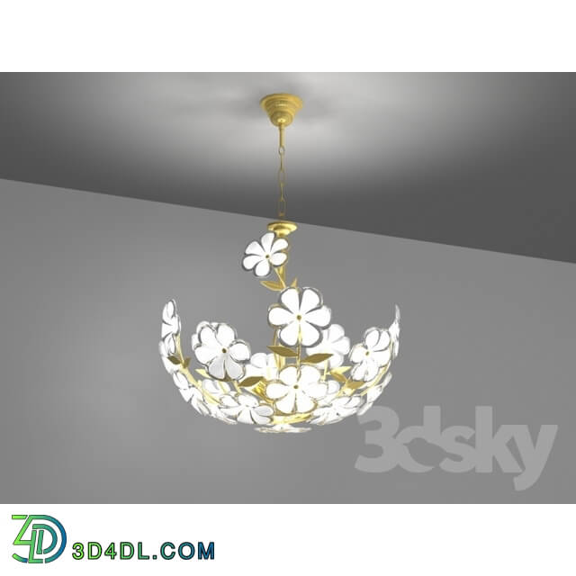 Ceiling light - flower_lamp