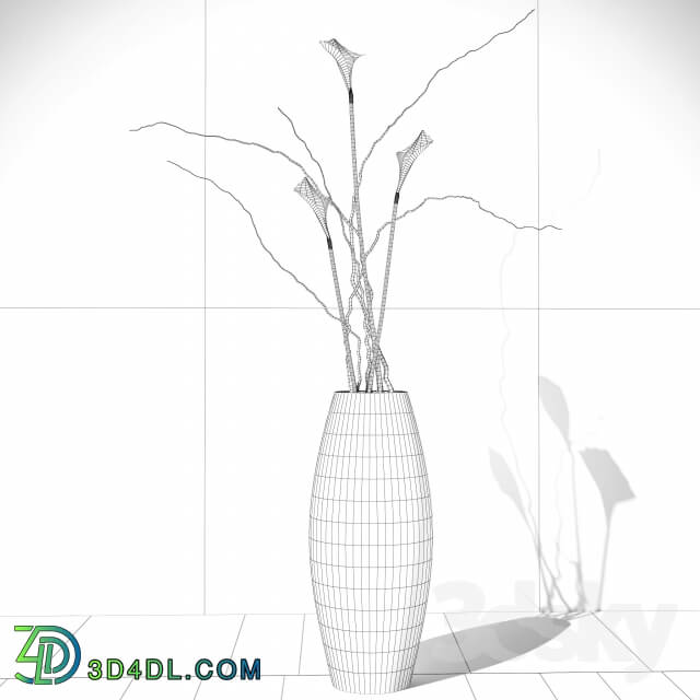 Plant - Flowers and vase for decoration