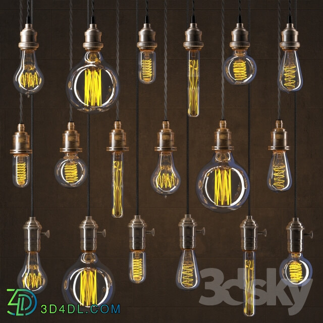 Ceiling light - RH - LIGHTBULB COLLECTION vol.2