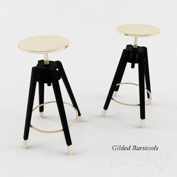 Chair - Chair Gilded Barstools 