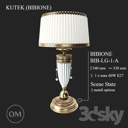 Table lamp - KUTEK _BIBIONE_ BIB-LG-1-A of 
