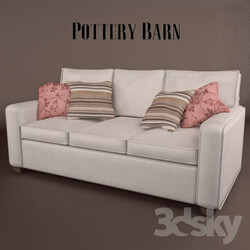 Sofa - Pottery Barn PB Square Collection 