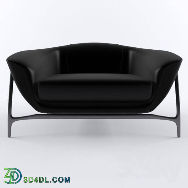 Arm chair - Mercedes-Benz Arm-chair style black