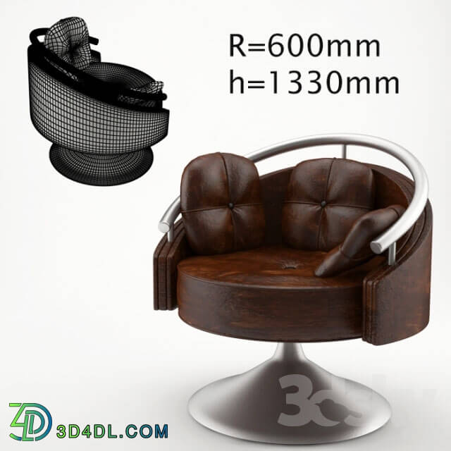 Arm chair - Leather chair