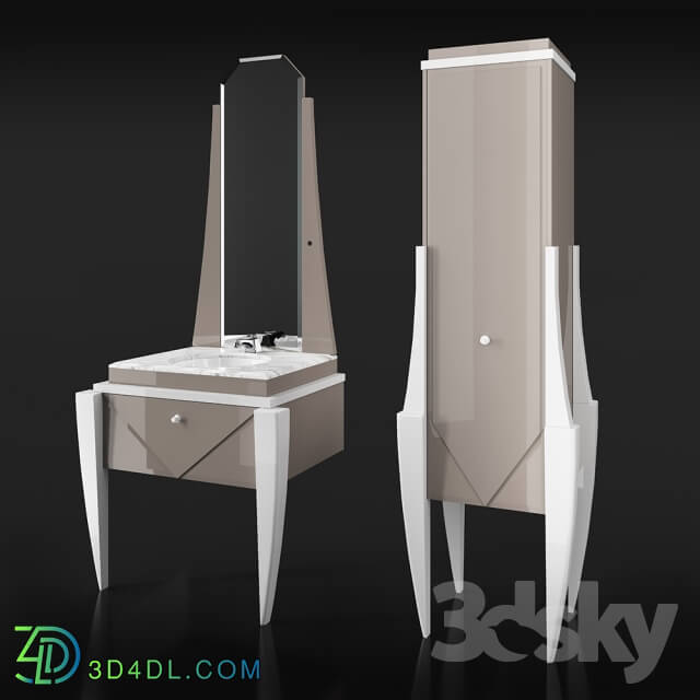 Bathroom furniture - MIRO MOBILI_ set the bathroom DIVA D TRUFFE