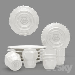 Tableware - Diesel _ Seletti _ Machine Collection _ Mugs and plates set 