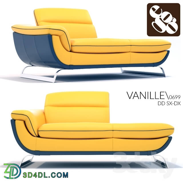 Sofa - Egoitaliano Vanille 0699 Divano Dormosa SX-DX