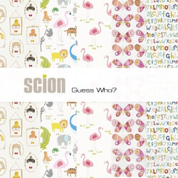 Wall covering - Wallpaper Scion children__39_s collection Guess who_ 