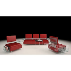 Office furniture - sofa_ armchair_ coffee table 