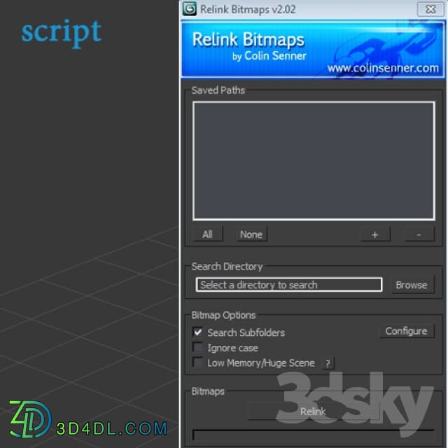Scripts - Relink Bitmaps v2_02