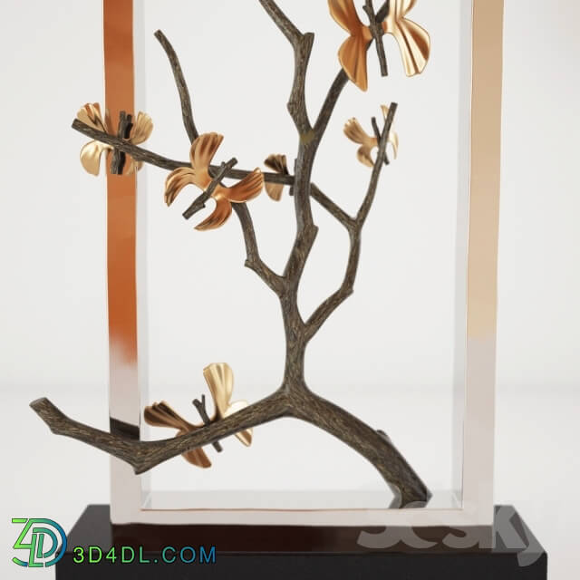 Table lamp - Butterfly Ginkgo Table Lamp